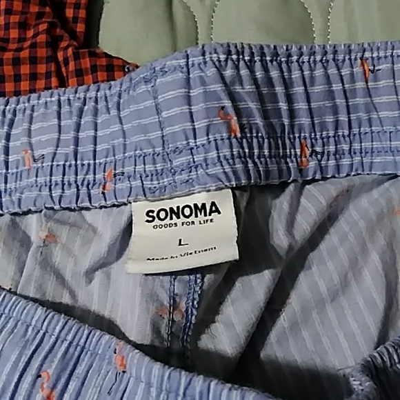 2 Pair Cotton Pajama Bottoms - Picture 2 of 5